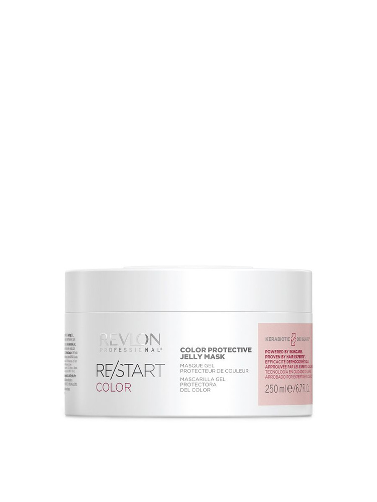 REVLON PROFESSIONAL Гель-маска RESTART COLOR для защиты цвета окрашенных волос PROTECTIVE JELLY MASK, #1