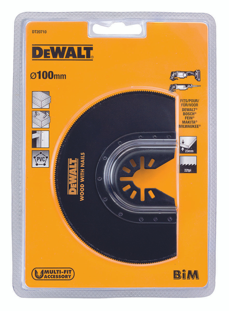 Пильный диск сегментирован, 100х23 мм BIM DEWALT DT20710 #1