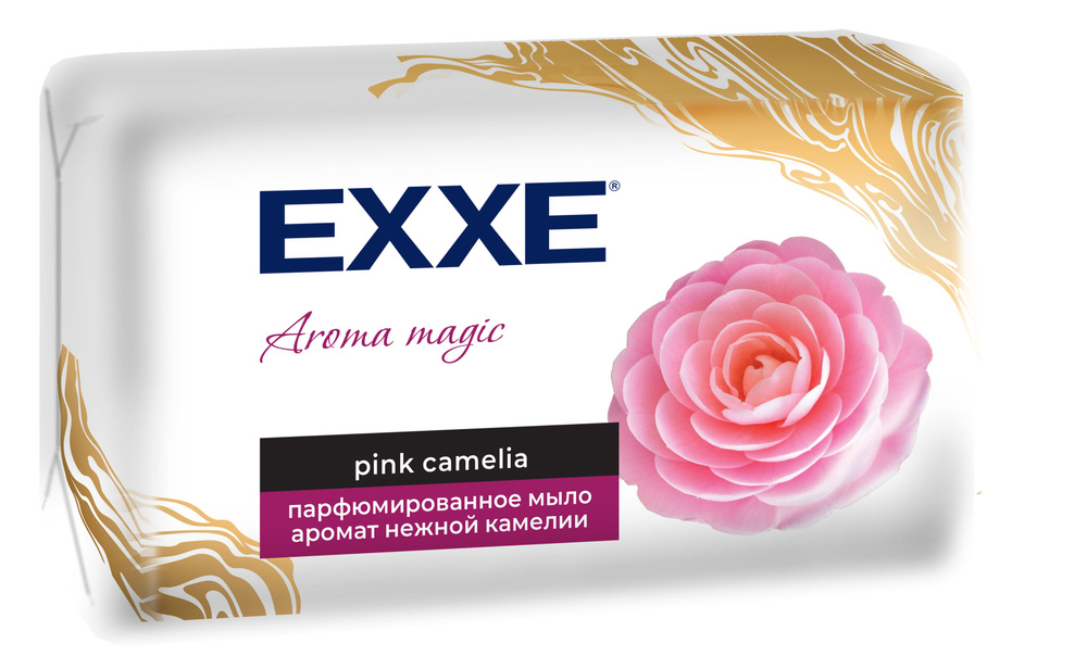 EXXE Мыло туалетное твёрдое парфюмированное Нежная камелия (aroma magic), 140г  #1