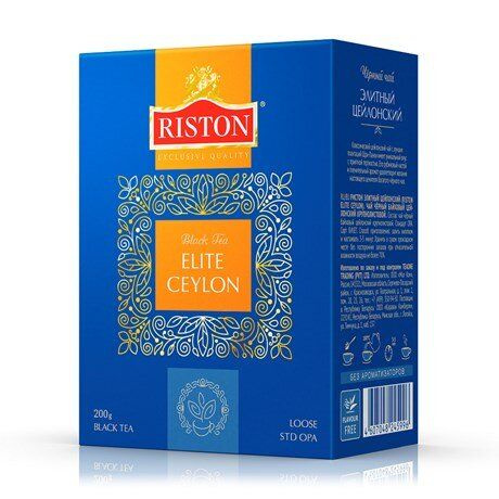 Riston Чай черный Elite Ceylon, листовой, 200 г #1