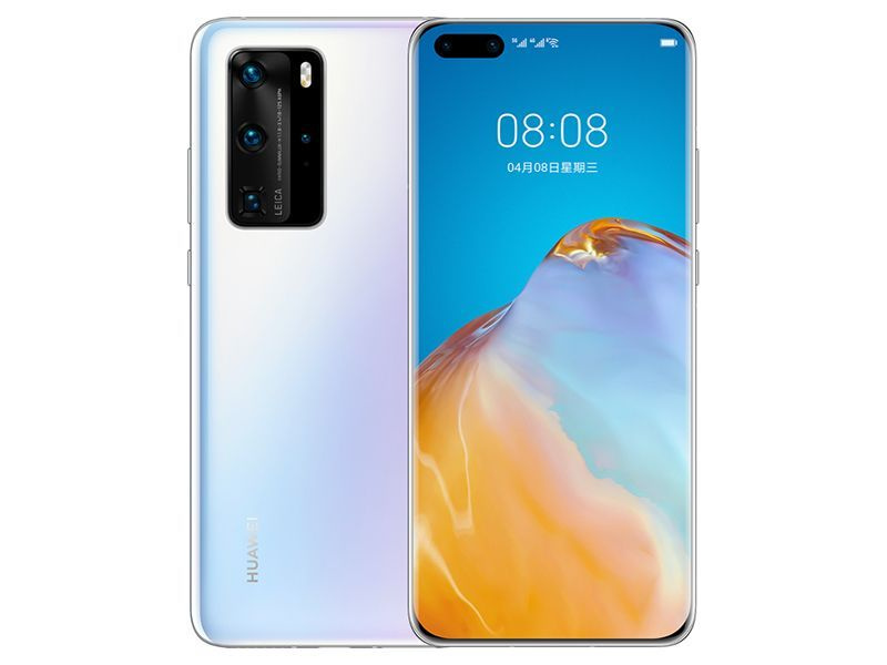 HUAWEI Смартфон P40 Pro Double SIM 5G Русский. 8/128 ГБ, белый #1