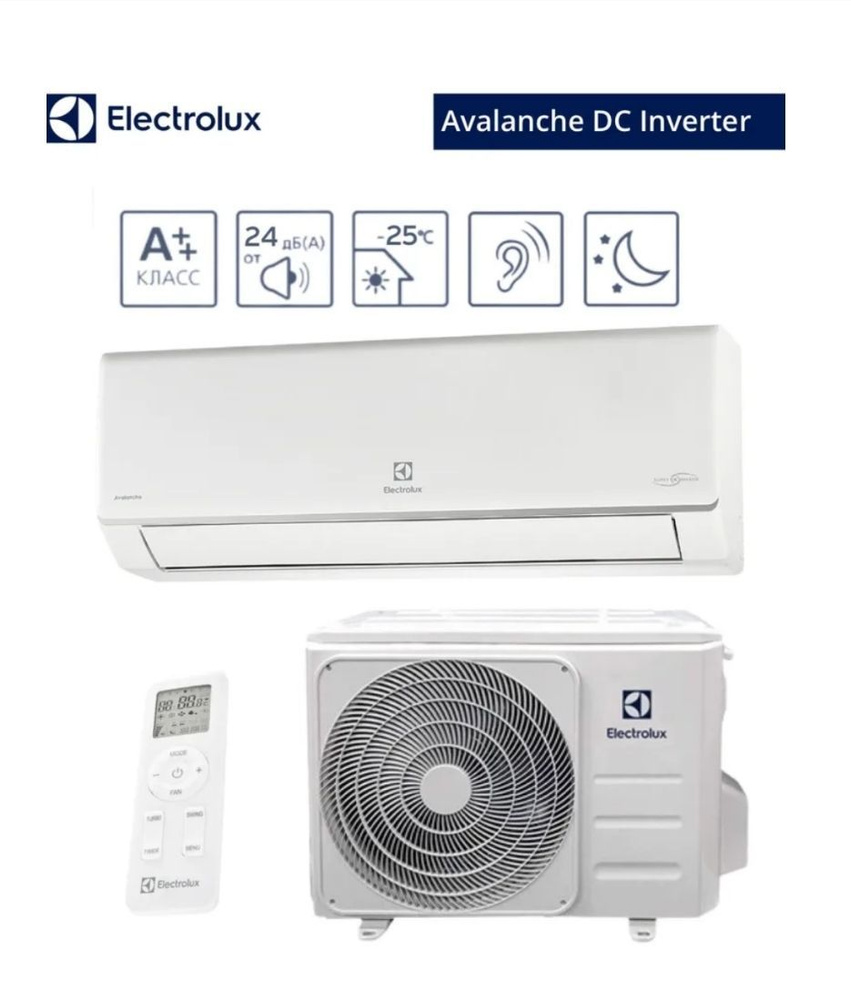 Сплит-система Electrolux AVALANCHE Super DC Inverter EACS/I-12HAV/N8_22Y до 35 м2 #1