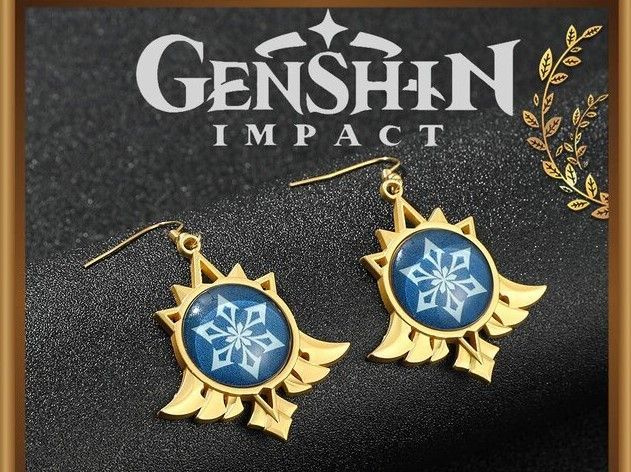 Genshin Impact Серьги #1