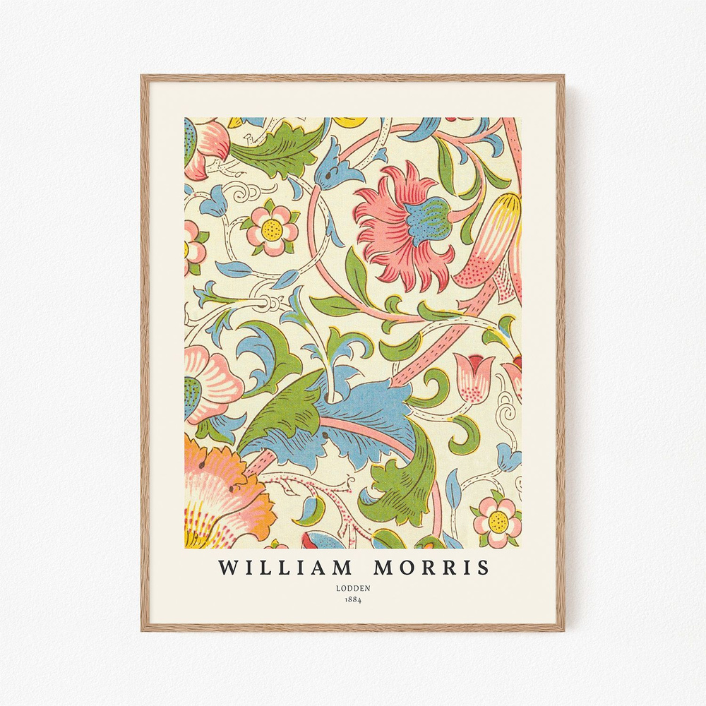 Постер для интерьера "William Morris - Lodden / Уильям Моррис", 30х40 см  #1