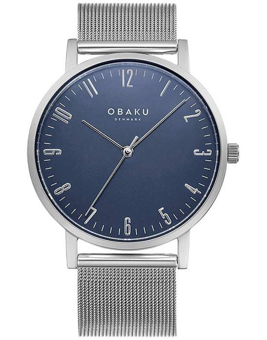 Мужские наручные часы Obaku Brink Cyan V248GXCLMC с гарантией #1