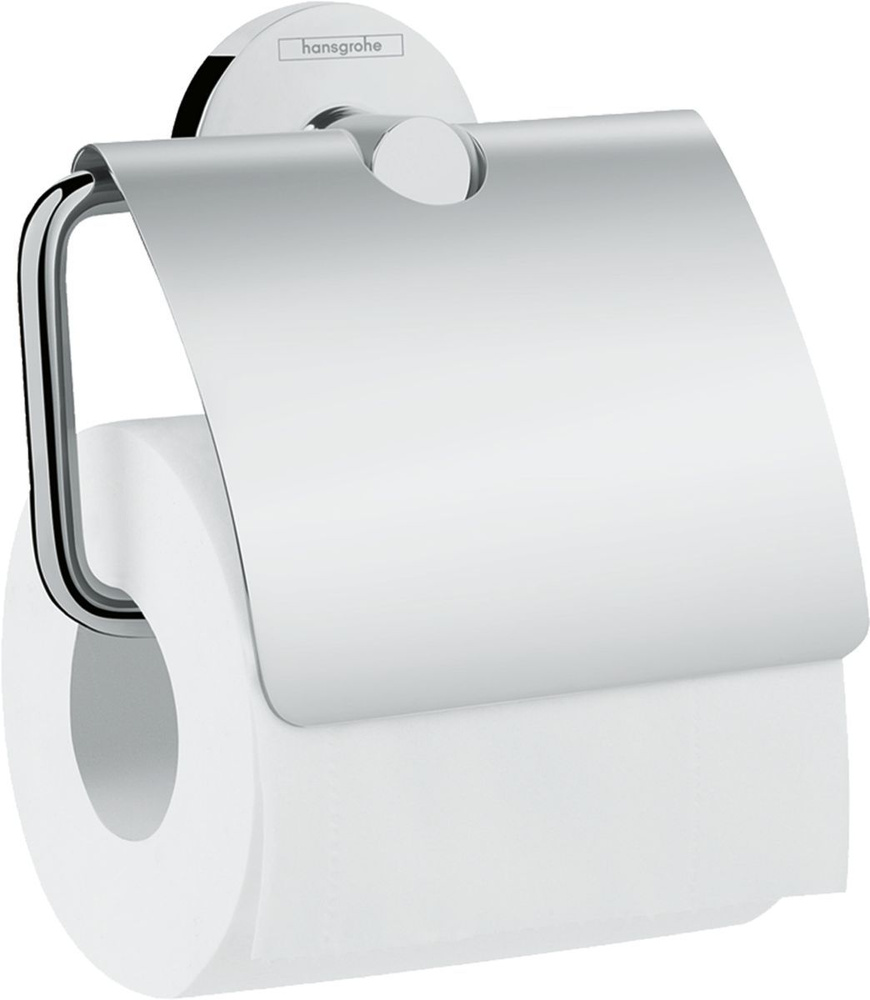 Держатель для туалетной бумаги с крышкой Hansgrohe Logis Universal арт. 41723000, хром  #1