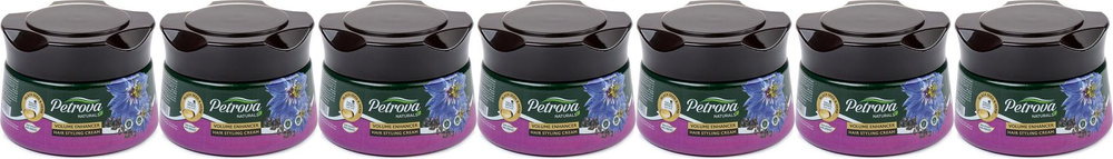Крем-стайлинг для волос Petrova Экстраобъем с маслом семян черного тмина, комплект: 7 упаковок по 140 #1