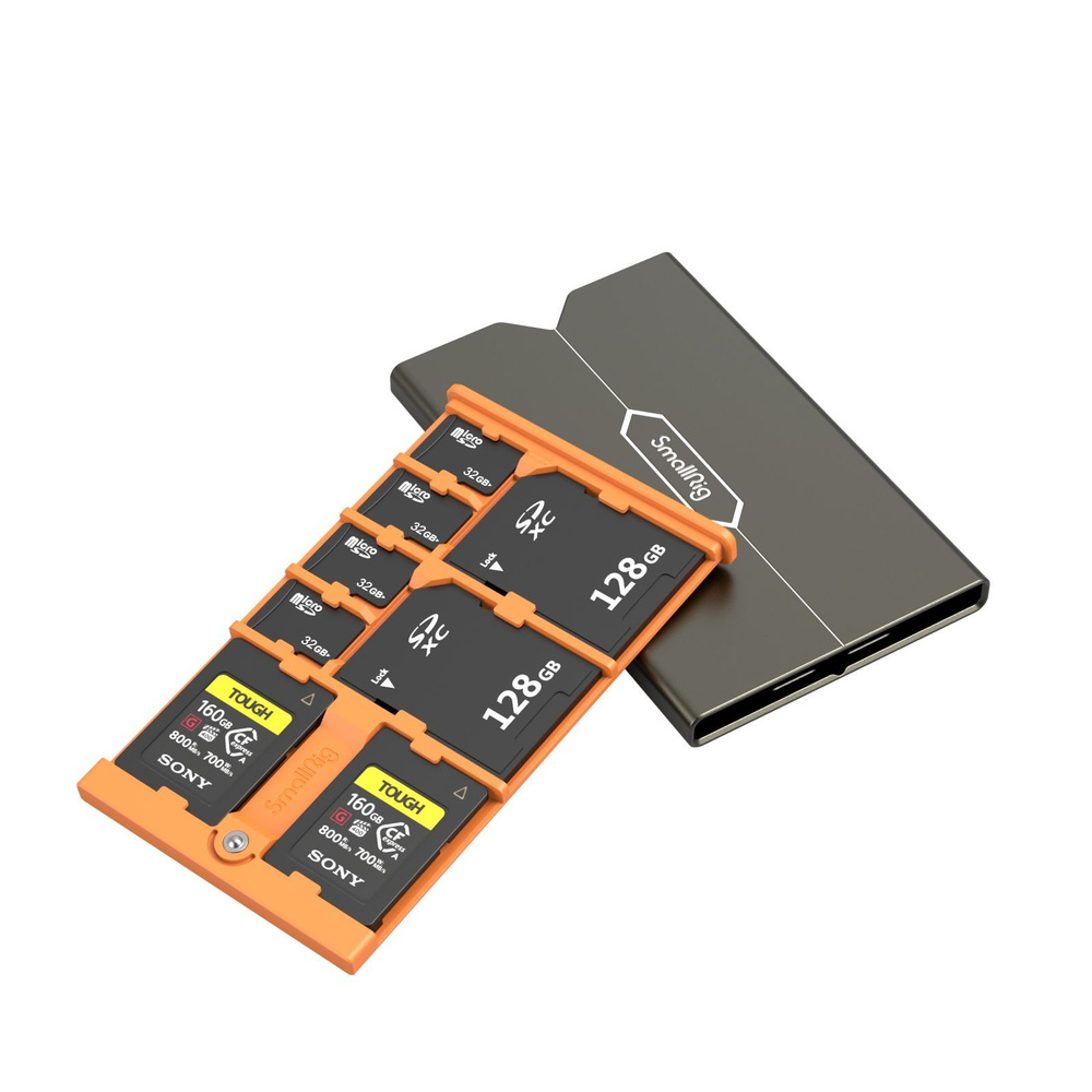 Жесткий кейс для хранения карт памяти SmallRig 4107 Memory Card Case for Sony CFexpress Type-A  #1