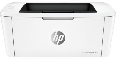 HP Принтер лазерный LaserJet Pro M15w, белый #1