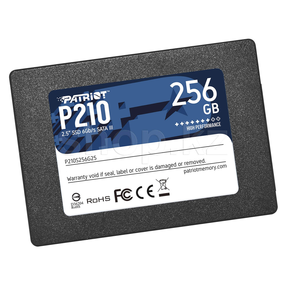 Patriot Memory Внутренний SSD-диск SSD накопитель 256 GB Patriot P210, 2.5, SATA III (P210S256G25)  #1