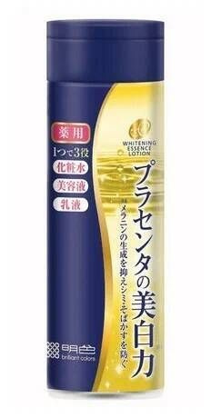 Лосьон ессенция Meishoku Placenta Whitening Essence с антивозрастным эффектом с экстрактом плаценты и #1