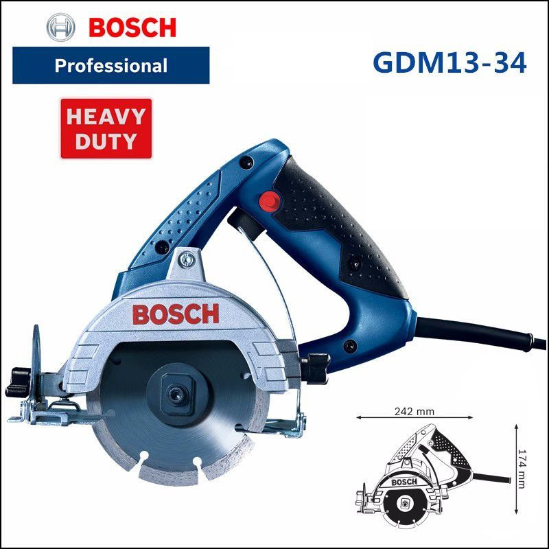 Циркулярная пила Bosch GDM 13-34,1300 Вт, 12000 об/мин #1