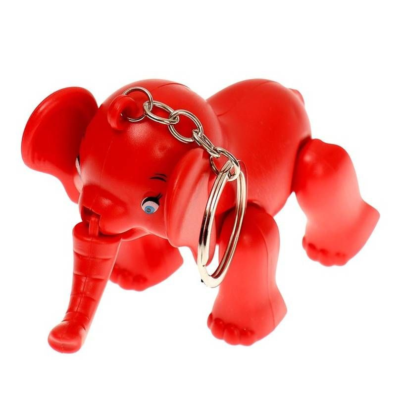 Брелок детский - Слон, световой, из пластика, 1 шт #1