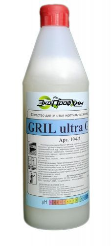 Средство GRIL Ultra GEL для удаления жиров, нагара, гель, 1 л. #1
