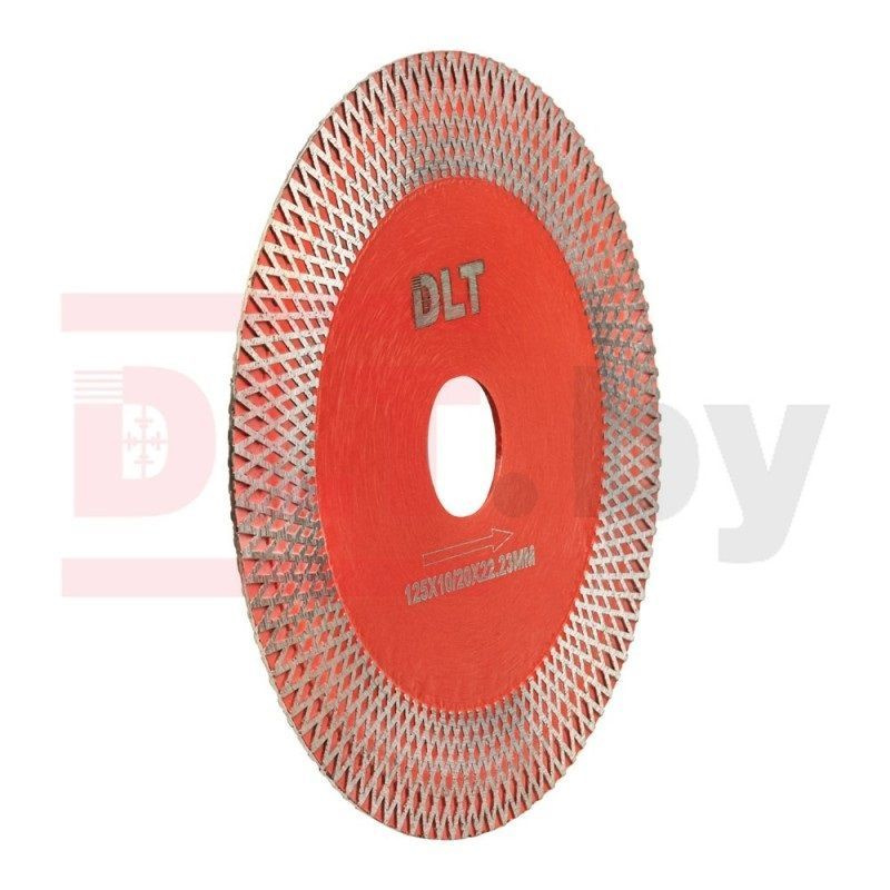 Алмазный диск для резки и заусовки плитки под 45, DLT №1 125мм  #1