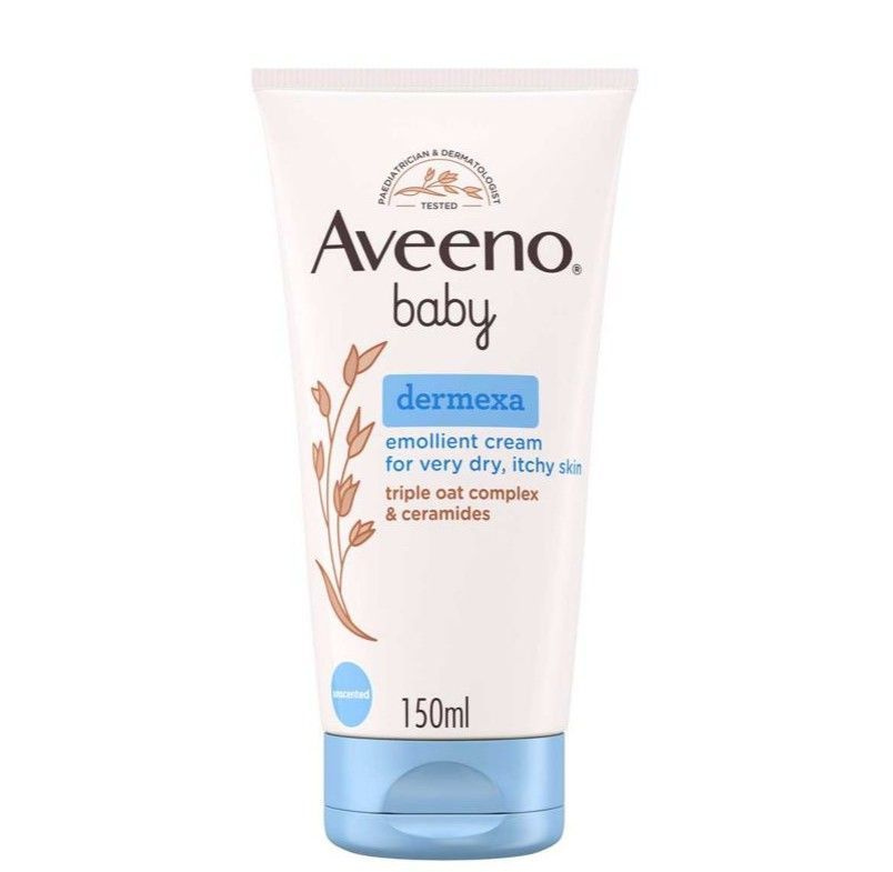 Aveeno Baby Dermexa Emollient Cream смягчающий крем 150 мл #1