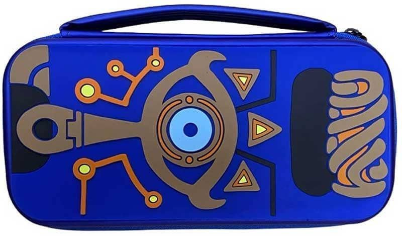 Защитная сумка чехол Sheikah Slate для Nintendo NS Switch - Zelda Breath of the Wild Edition Blue  #1