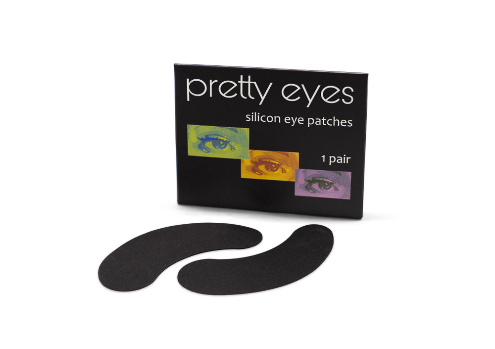Силиконовые патчи Pretty Eyes, 1 пара (2 шт) #1