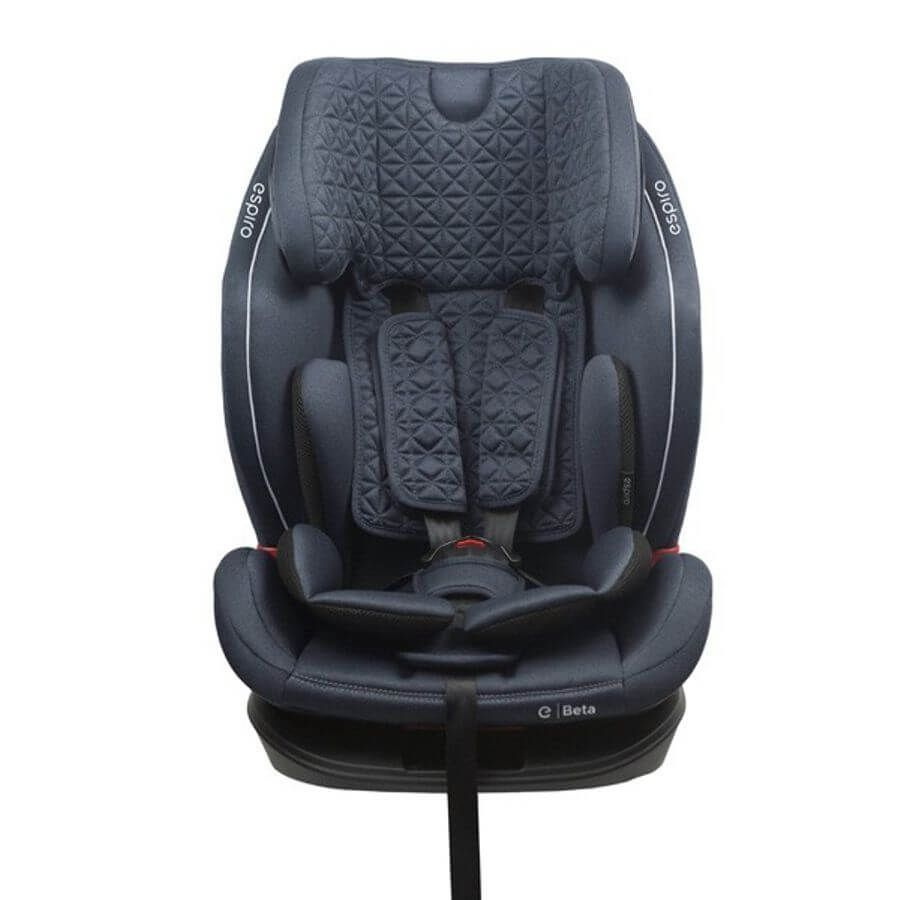 Детское автокресло Espiro Beta Isofix, гр. 1/2/3, расцветка Grey Blue #1