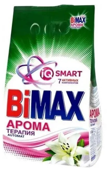 BiMAX Стиральный порошок Ароматерапия, автомат, 3 кг - купить с ...