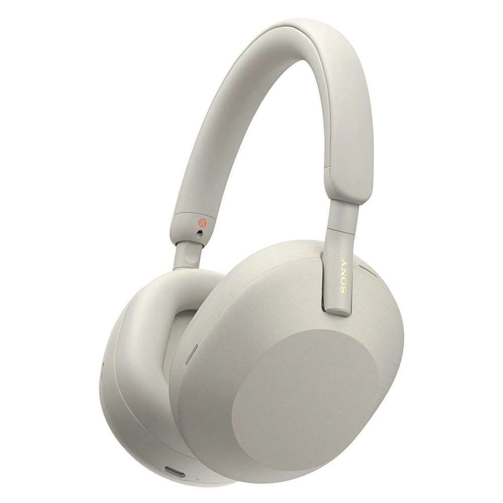 Наушники Sony WH-1000XM5, серебристые #1