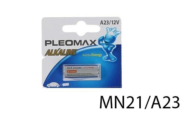 Pleomax Батарейка 3LR50 (A23, MN21, K23A, LRV08 (LRV8), 8LR932), Щелочной тип, 12 В, 1 шт  #1