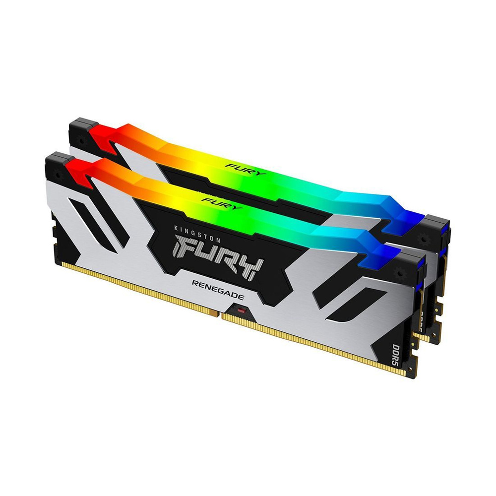 Kingston Оперативная память Комплект модулей памяти FURY Renegade RGB XMP KF564C32RSAK2-32 DDR5 32GB #1