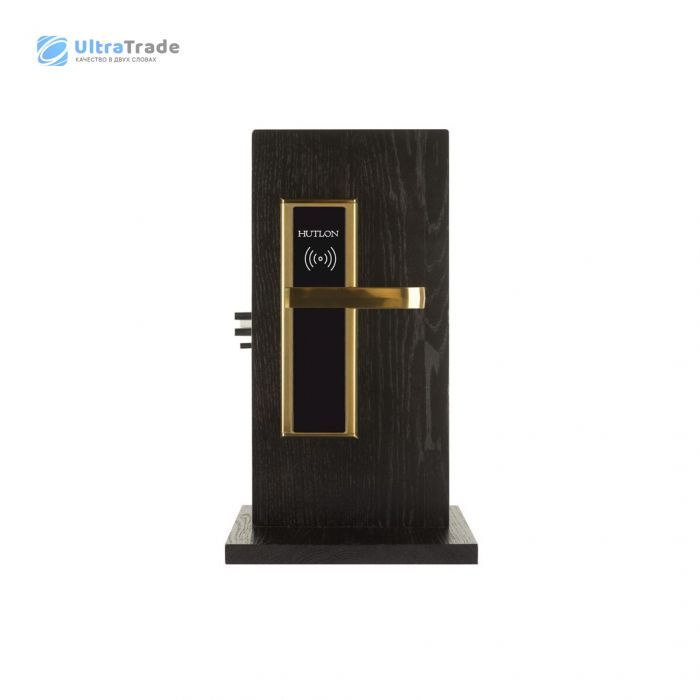 Замок для межкомнатной двери Hutlon Hotel Lock HZ-69535 Black #1