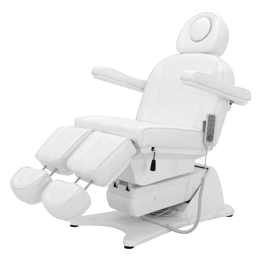 Педикюрное кресло Med-Mos ММКП-3 (КО-193Д) 8-секций / электрическое / кушетка косметологическая  #1