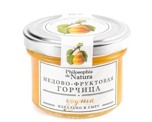 Соус горчичный Philosophia De Natura Грушевый медово-фруктовая, 100мл  #1