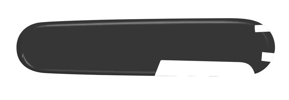 Накладка задняя для ножей VICTORINOX 91 мм черная C.3503.4 с пазом под ручку  #1