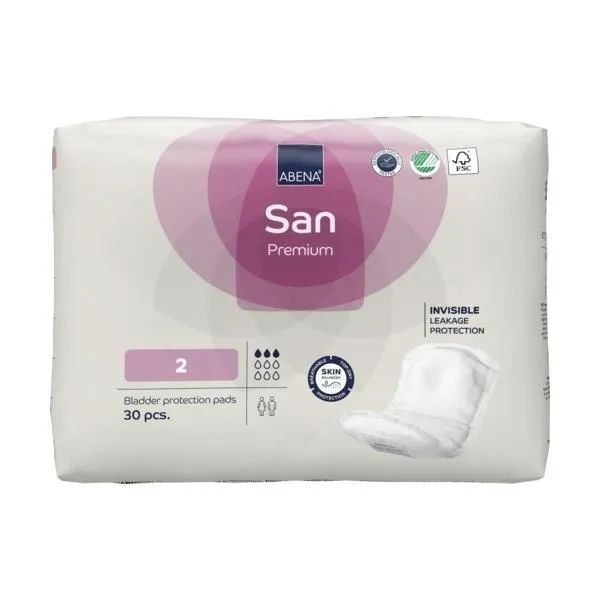 Прокладки урологические универсальные Abena San Premium 2, 3 капли, 350 мл, 30 штук  #1