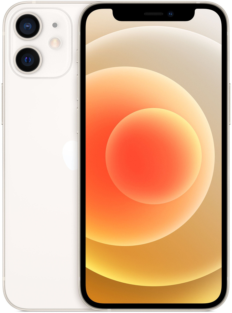 Apple Смартфон iPhone  12 4/256 ГБ, белый, Восстановленный #1