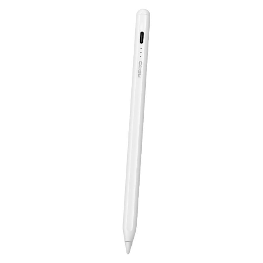 Стилус для планшета Recci RCS-S08 iPad Touch Pen магнитный - Белый #1