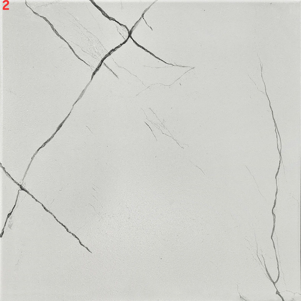 Глазурованный керамогранит Керамин Эйра 40x40 см 1.76 м матовый цвет белый (2 шт.)  #1