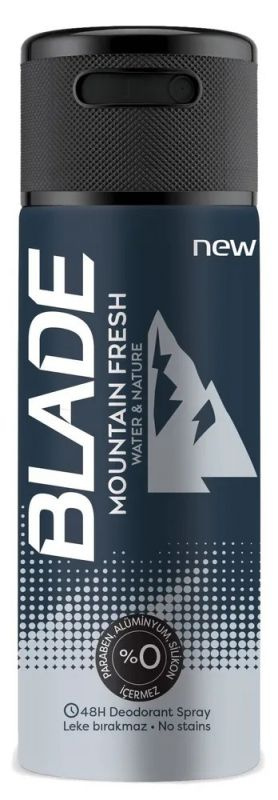 Дезодорант спрей BLADE Mountain Fresh, 150 мл #1