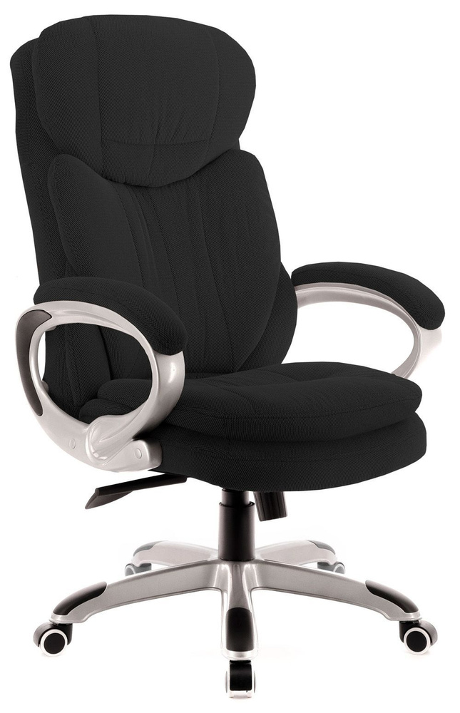 Кресло руководителя Everprof Boss T Ткань Черный,Офисное компьютерное кресло,рабочее кресло для руководителя,стул #1