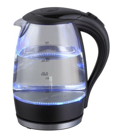 RENOVA Электрический чайник KT17G-07W, черный матовый #1