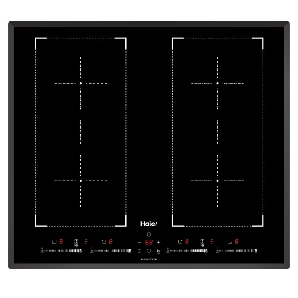 Haier Индукционная варочная панель HHY-Y64FFVB, черный #1