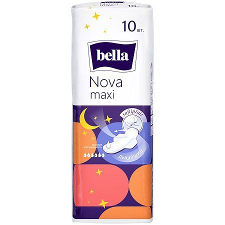 Прокладки женские BELLA Nova Maxi 10 шт #1