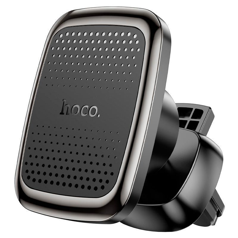 Держатель для телефона автомобильный магнитный в машину на воздуховод Hoco CA106 Air Holder Черный для #1