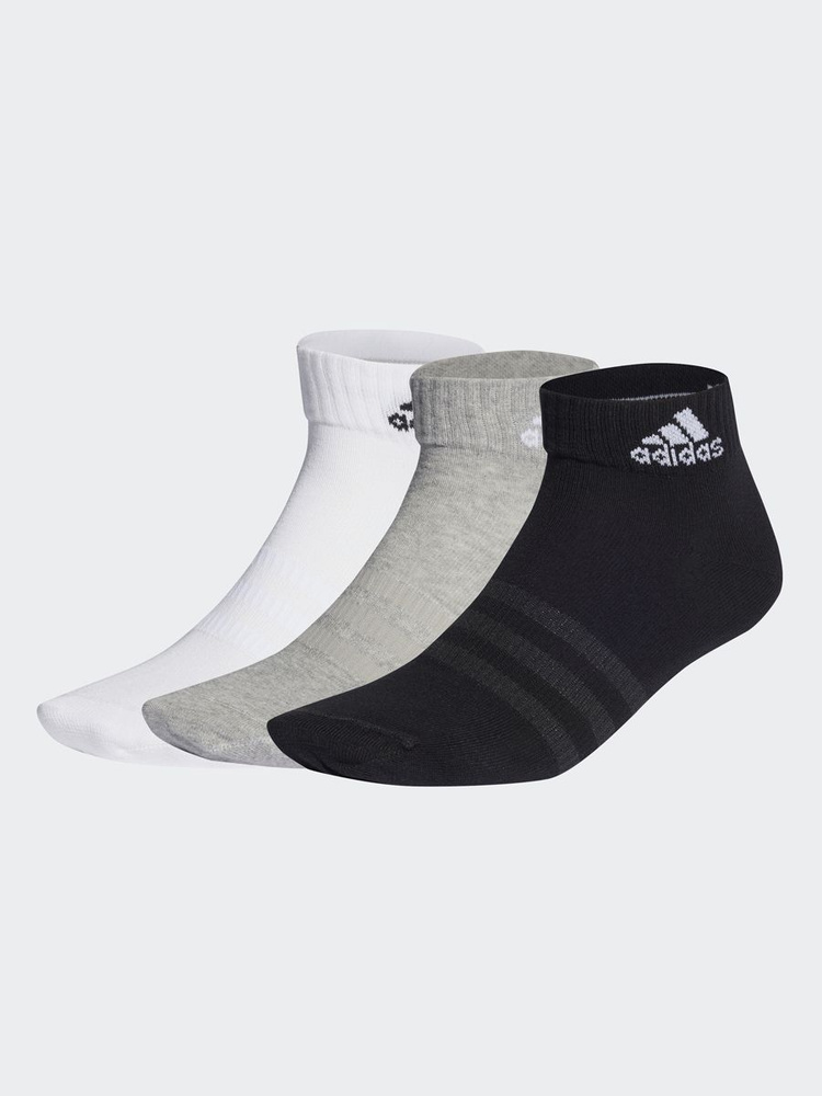 Комплект носков adidas Sportswear T Spw Ank 3P, 3 пары #1