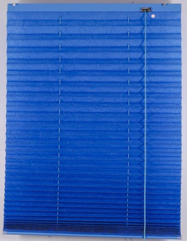 Жалюзи-плиссе 50x160 см., цвет: синий, ПВХ #1