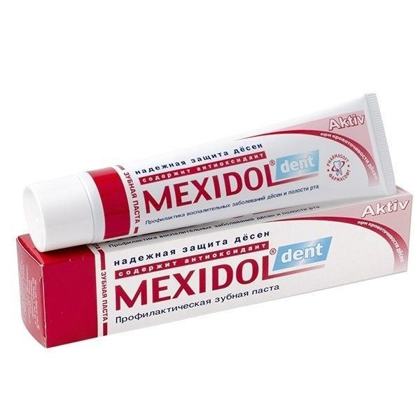 Зубная паста Мексидол Дент Актив 65 г #1