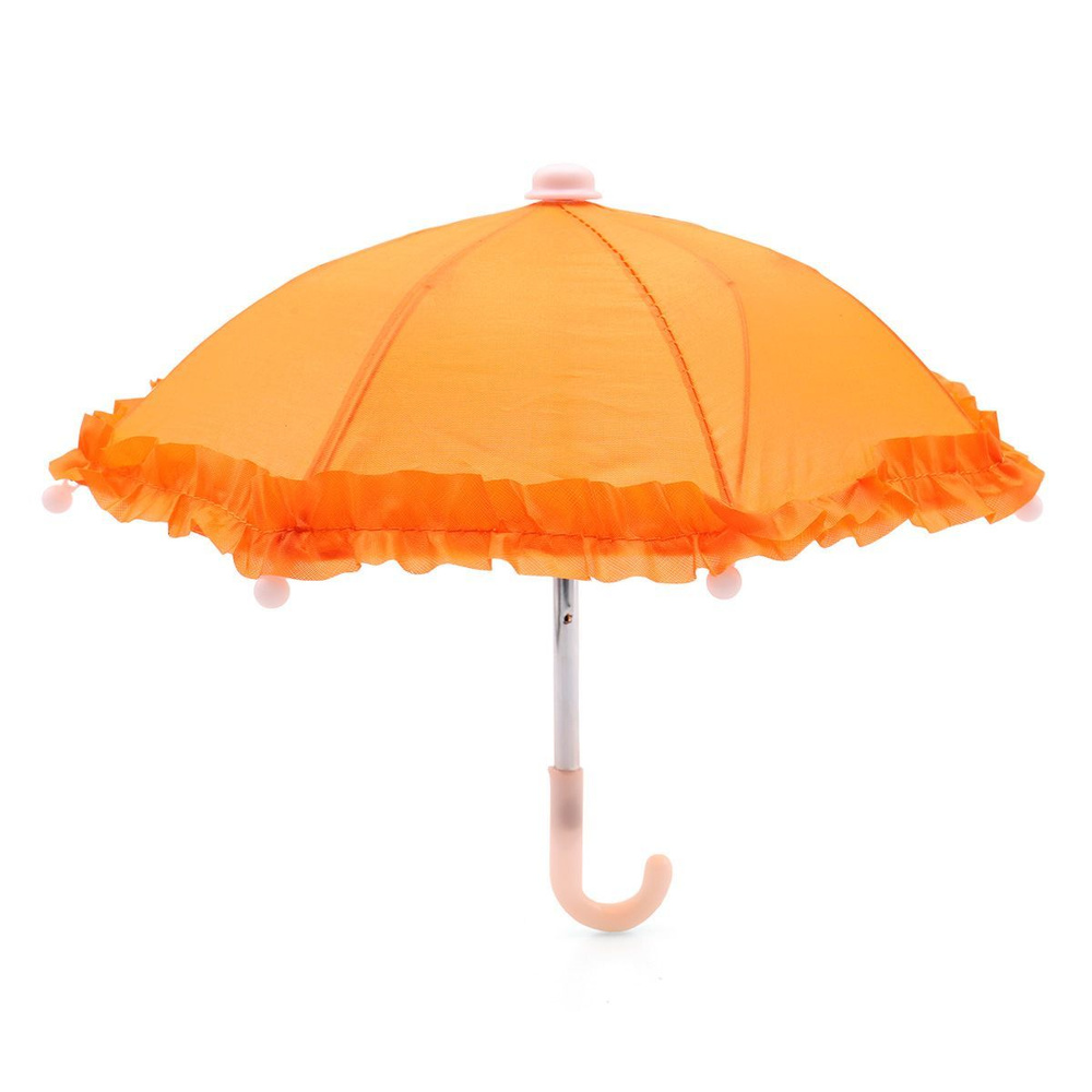 Зонт для кукол, аксессуар для игрушек, оранжевый, Astra&Craft  #1