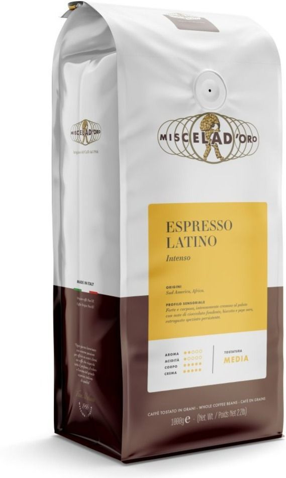 Кофе в зернах Miscela d'Oro Espresso Latino, 1 кг #1