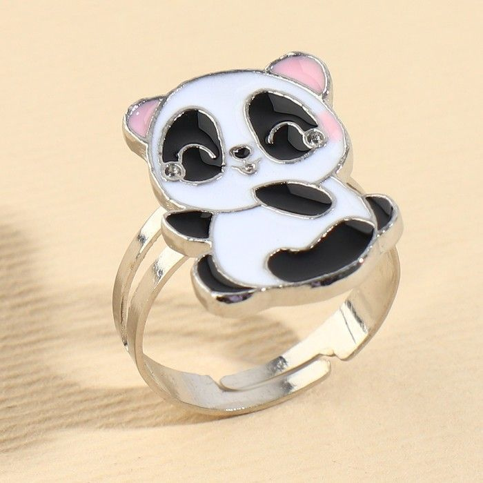 Кольцо детское "Панда" #1