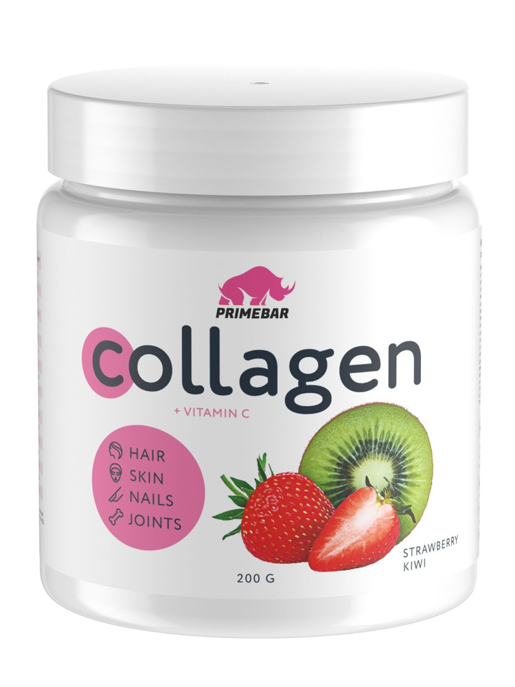 Коллаген Prime Kraft Collagen (200 г) Киви-Клубника #1