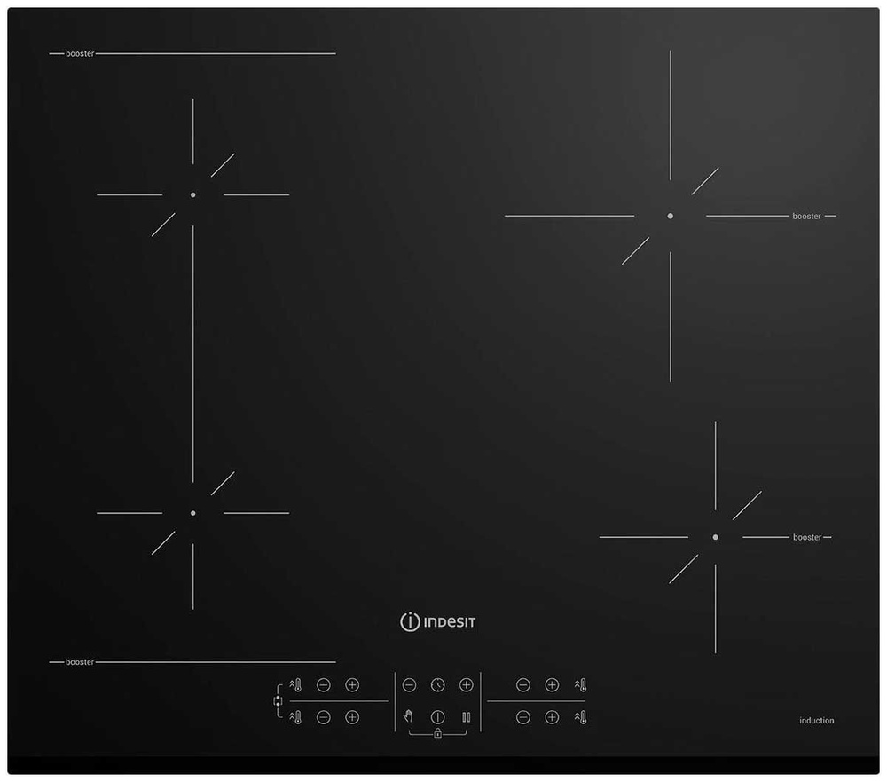 Встраиваемая электрическая варочная панель Indesit IB 41B60 BF  #1