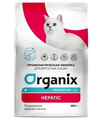 Organix Preventive Line Hepatic сухой корм для кошек "Поддержание здоровья печени" - 2 кг  #1